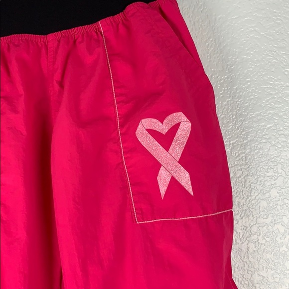 *SOLD* Pink Breast Cancer Dance Workout Pants 22PE - Picture 2 of 8